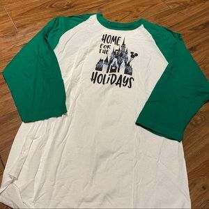 Disney Home for the Holidays tee